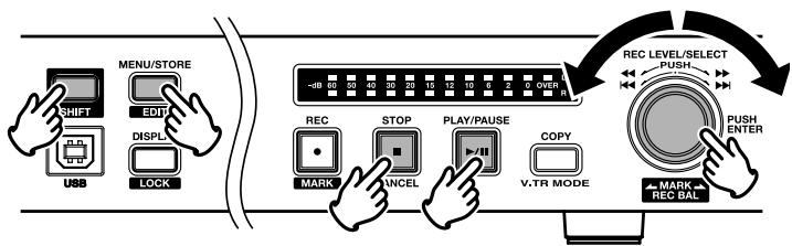MARANTZ PMD560 - Add an EDL mark automatically - 1