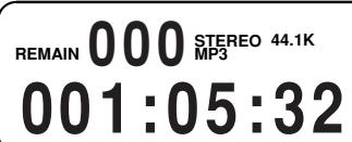 MARANTZ PMD560 - n. Lower alphanumeric display - 4