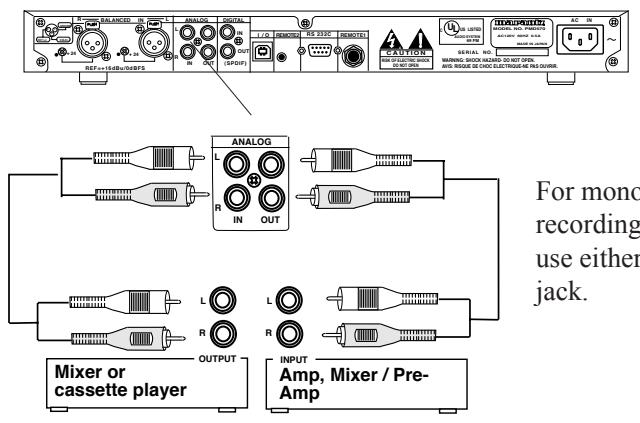 MARANTZ PMD570 - Basic installation and start-up - 1