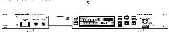 MARANTZ PMD570 - CF card security - 4