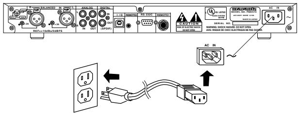 MARANTZ PMD570 - Basic installation and start-up continued - 4