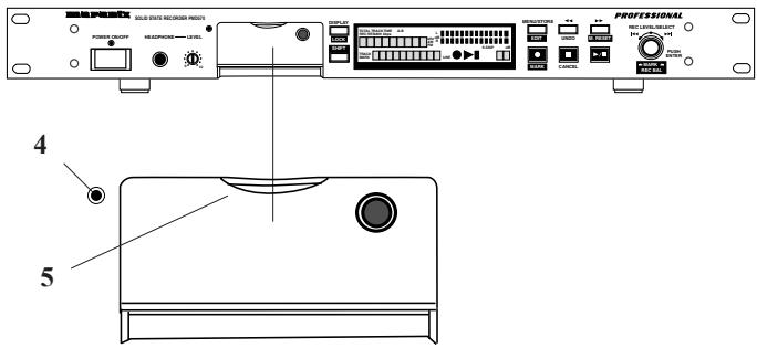 MARANTZ PMD570 - Controls and Connections Front continued - 1