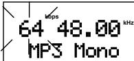 MARANTZ PMD570 - How to set or change the RecFormat parameters - 4