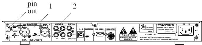 MARANTZ PMD570 - Back - 1