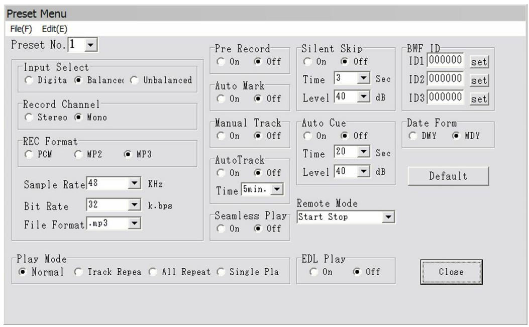 MARANTZ PMD570 - RS-232C Control Windows Application - 2