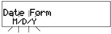 MARANTZ PMD570 - How to set or change the Date Form - 2