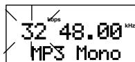 MARANTZ PMD570 - How to set or change the RecFormat parameters - 5
