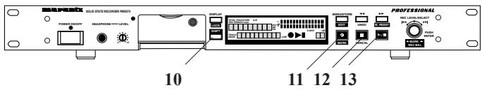 MARANTZ PMD570 - Controls and Connections Front continued - 1