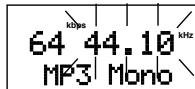 MARANTZ PMD570 - How to set or change the RecFormat parameters - 3