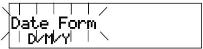 MARANTZ PMD570 - How to set or change the Date Form - 1