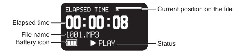 MARANTZ PMD620 - DuringPlaybackmode: - 1