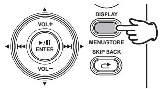 MARANTZ PMD620 - During Stop mode: - 2