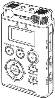 MARANTZ PMD620 - Limited Warranty. 63 - 1