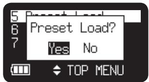 MARANTZ PMD620 - Preset Load - 2