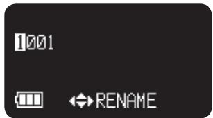 MARANTZ PMD620 - File Rename - 2