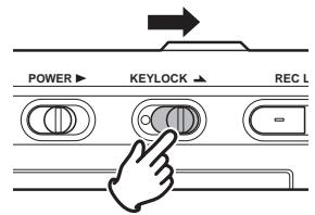 MARANTZ PMD620 - Key Lock - 1