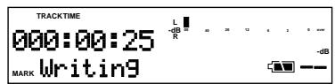 MARANTZ PMD670 - Editing EDL Marks: - 2