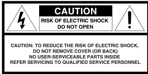 MARANTZ DV4001P - WARNING - 1