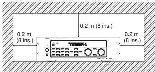 MARANTZ DN-A7100 - CAUTIONS ON INSTALLATION - 1