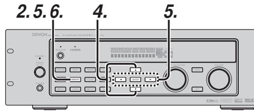 MARANTZ DN-A7100 - NAME INPUT OF THE PRESET STATION. - 1