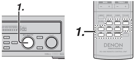 MARANTZ DN-A7100 - RECORDING AN ANALOG SOURCE - 1