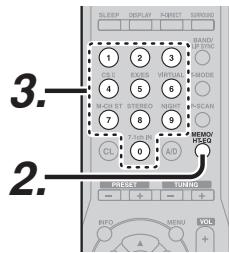 MARANTZ DN-A7100 - MANUAL PRESET MEMORY - 2