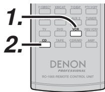 MARANTZ DN-A7100 - Recording the video from one source and the audio from another - 1