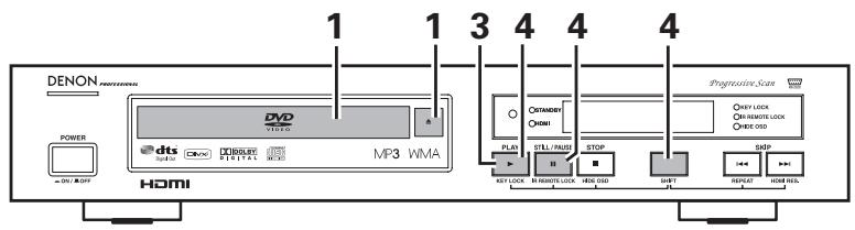 MARANTZ DN-V210 - Change the Image on the DVD Player Wallpaper - 1