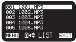 MARANTZ PMD661 - Access from File List - 1