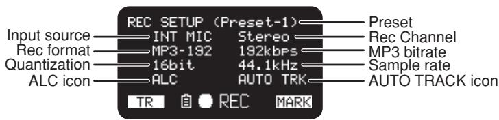 MARANTZ PMD661 - During Record mode: - 8