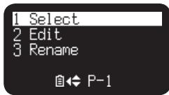 MARANTZ PMD661 - Preset Menu - 2