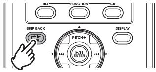 MARANTZ PMD661 - Skip Back - 1