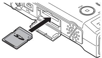 MARANTZ PMD661 - Installing a memory card - 2