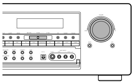 MARANTZ SR8300 - ADJUSTING THE MAIN VOLUME - 1