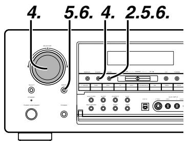 MARANTZ SR8300 - NAME INPUT OF THE PRESET STATION. - 1