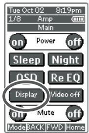 MARANTZ SR8300 - DISPLAY MODE - 2