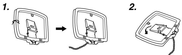 MARANTZ SR8300 - ASSEMBLING THE AM LOOP ANTENNA - 1