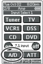 MARANTZ SR8300 - SELECTING ANALOG AUDIO INPUT OR DIGITAL AUDIO INPUT - 2