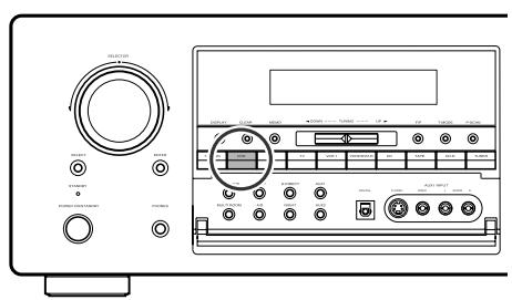 MARANTZ SR8300 - SELECTING AN INPUT SOURCE. - 1