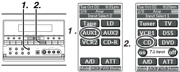 MARANTZ SR8300 - RECORDING AN ANALOG SOURCE - 2