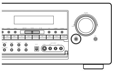 MARANTZ SR8300 - TEMPORARILY TURNING OFF THE SOUND - 1