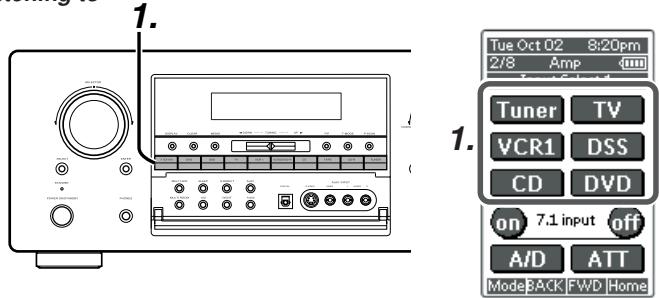 MARANTZ SR8300 - RECORDING AN ANALOG SOURCE - 1