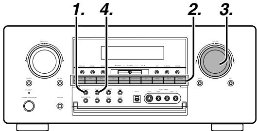 MARANTZ SR8300 - MULTI ROOM PLAYBACK USING THE MULTISPEAKER TERMINALS - 1
