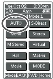 MARANTZ SR8300 - SELECTING THE SURROUND MODE - 2