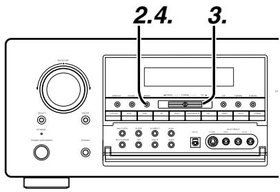 MARANTZ SR8300 - MANUAL PRESET MEMORY - 1