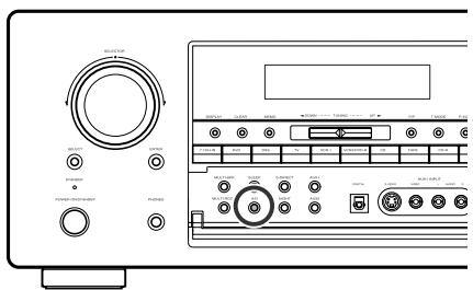 MARANTZ SR8300 - SELECTING ANALOG AUDIO INPUT OR DIGITAL AUDIO INPUT - 1