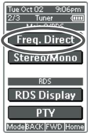 MARANTZ SR8300 - DIRECT FREQUENCY CALL - 2