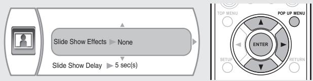MARANTZ M-ER803 - During playback, press POP UP MENU. - 1