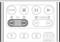MARANTZ M-ER803 - During playback, press 1 or 2 . - 1