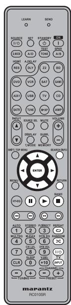 MARANTZ NR1601 - Utilisation d'un USB - 1